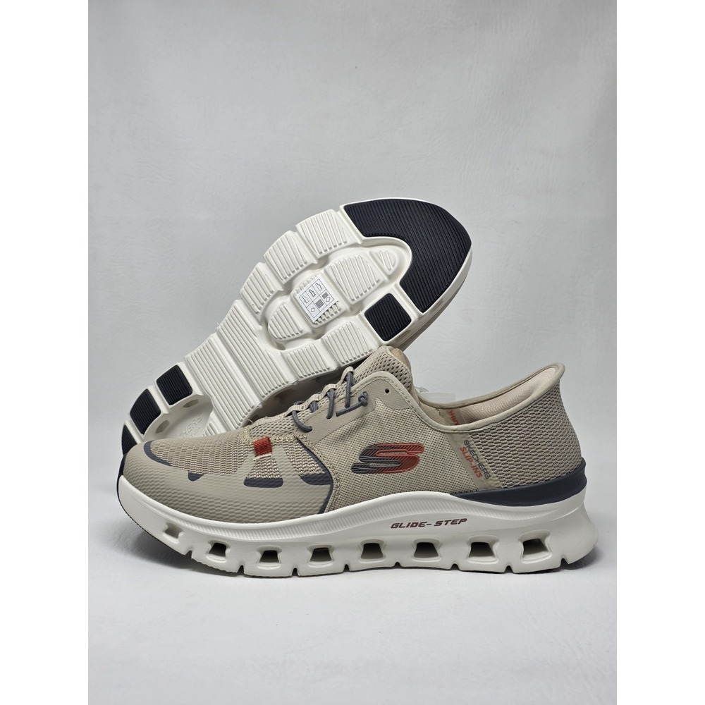 Skechers Size 11 Mens Slip-ins Glide-Step Pro Memory Foam Sneaker 232930TPOR NEW